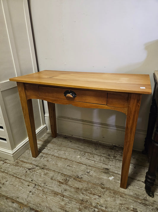 Small yellowwood table with drawer