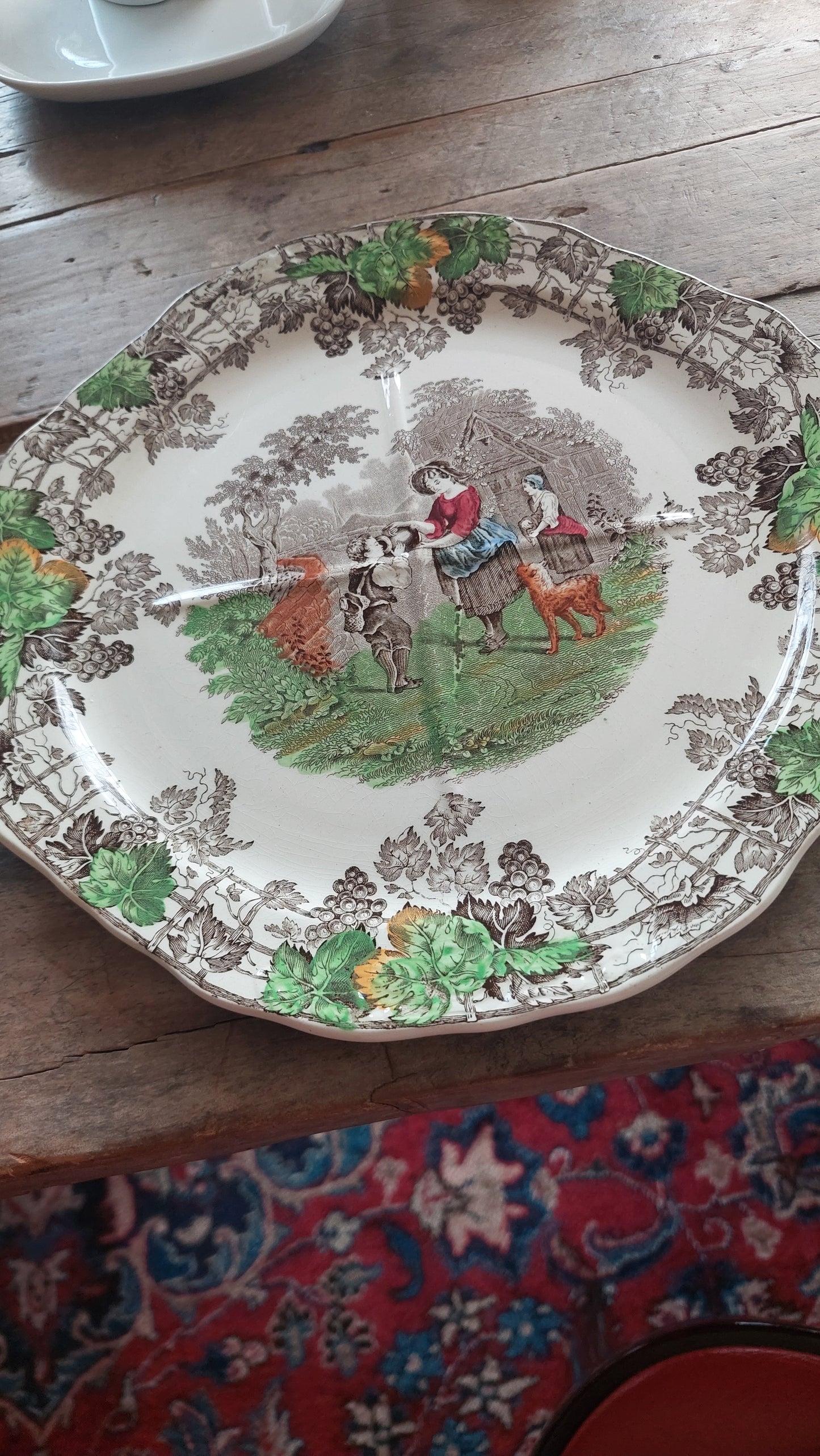 Copeland Spode Plate, Byron Series #2