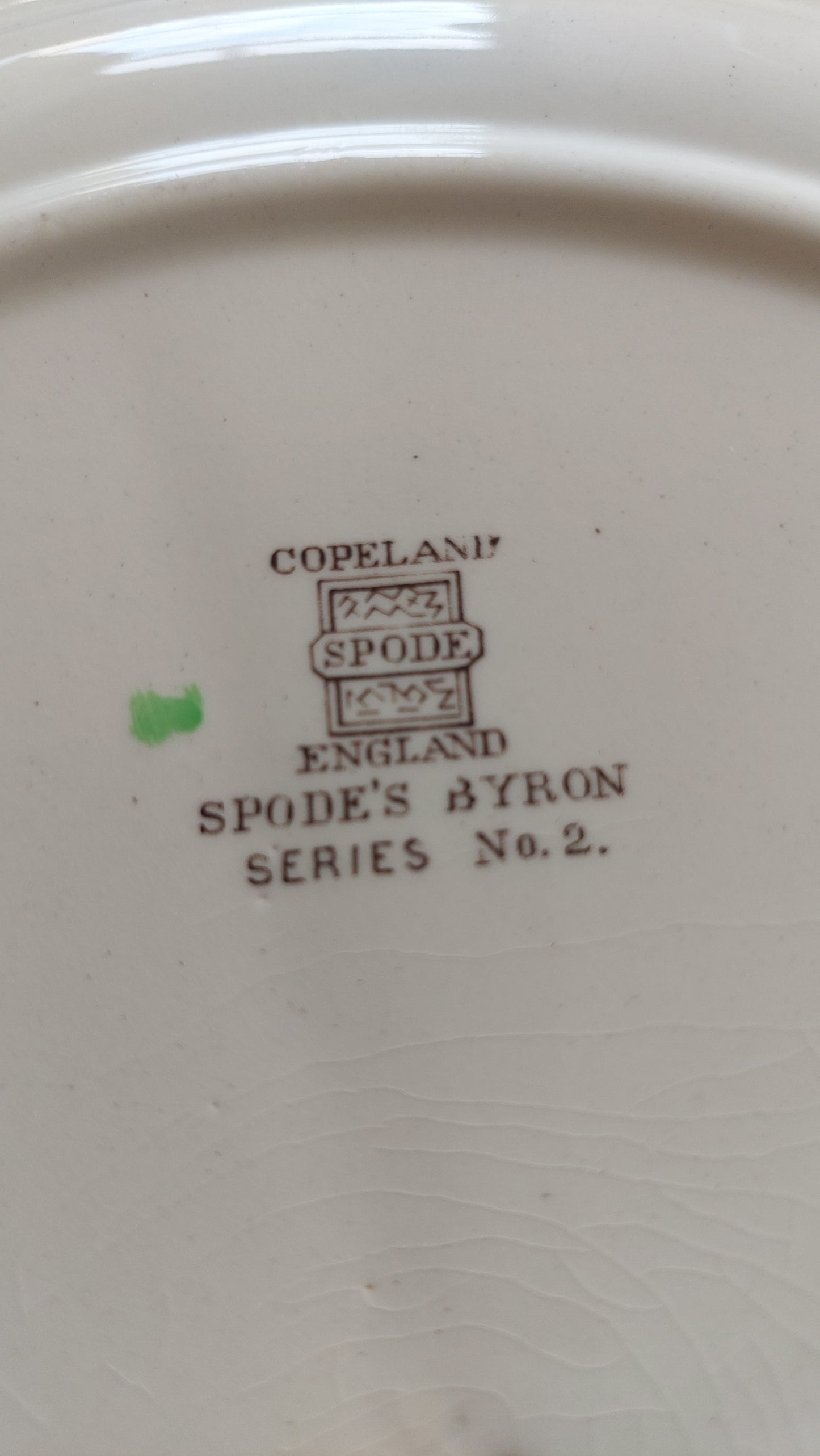 Copeland Spode Plate, Byron Series #2