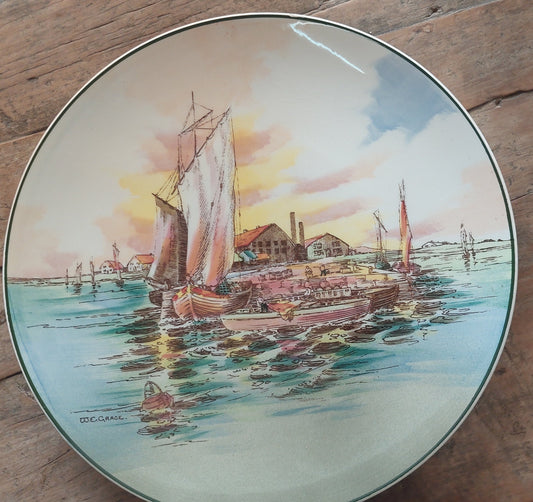 Royal Doulton "Home Waters" Plate