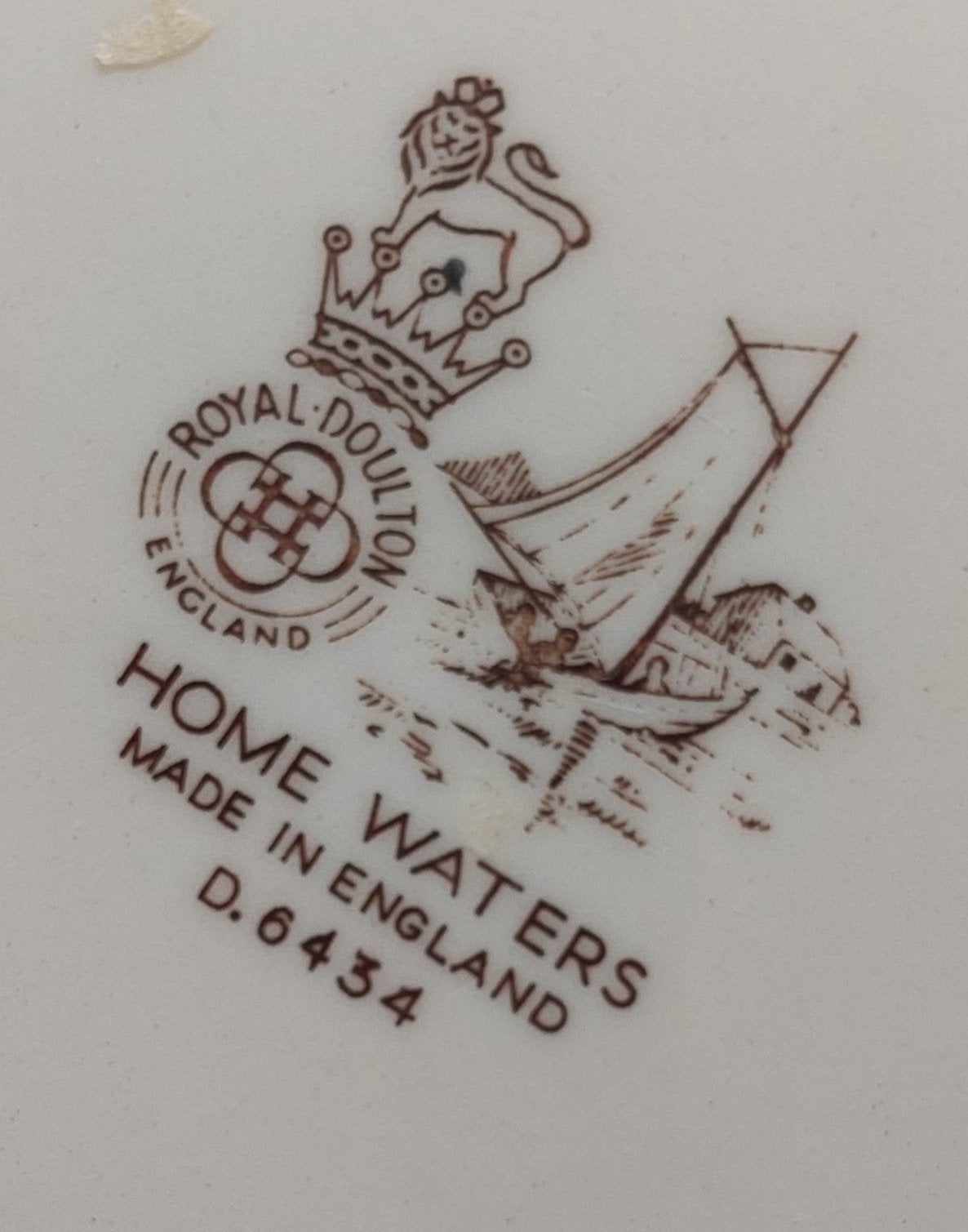 Royal Doulton "Home Waters" Plate