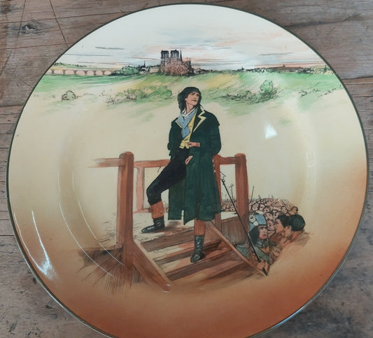 Royal Doulton Dickensware Plate - Sydney Carton