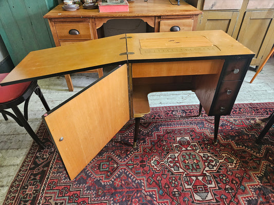 Mid-century sewing table