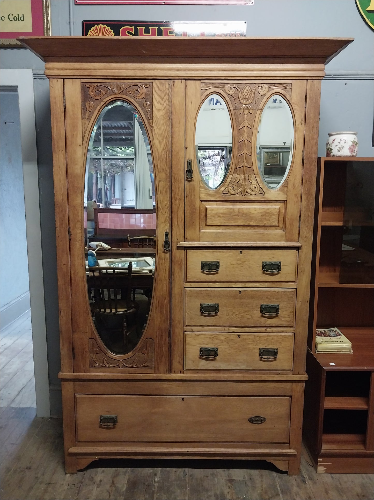 Oak Wardrobe