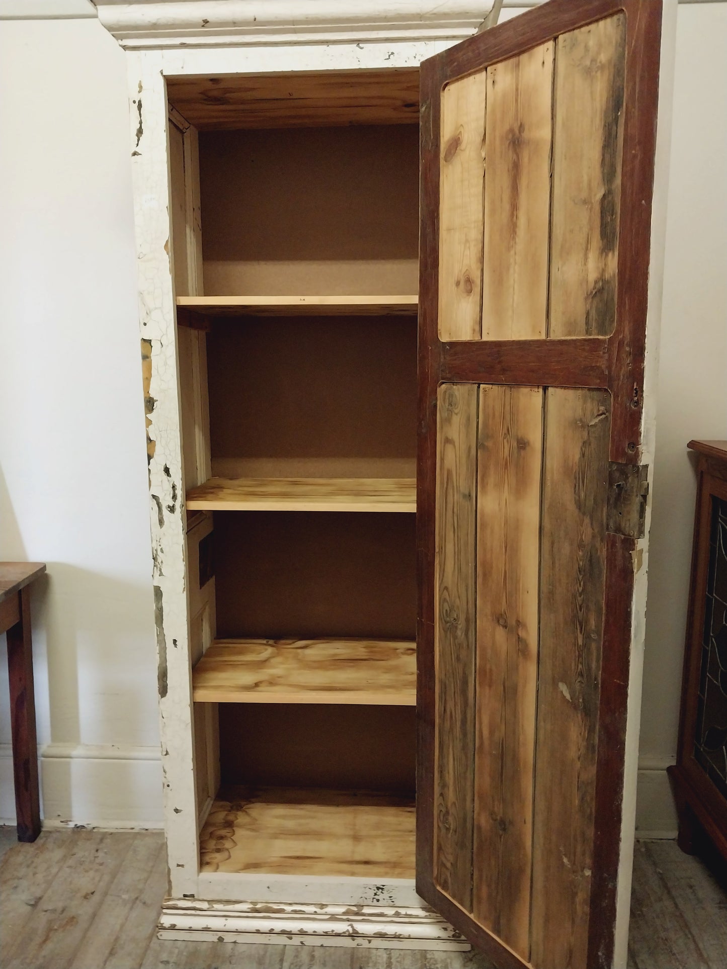 Tall rustic cupboard