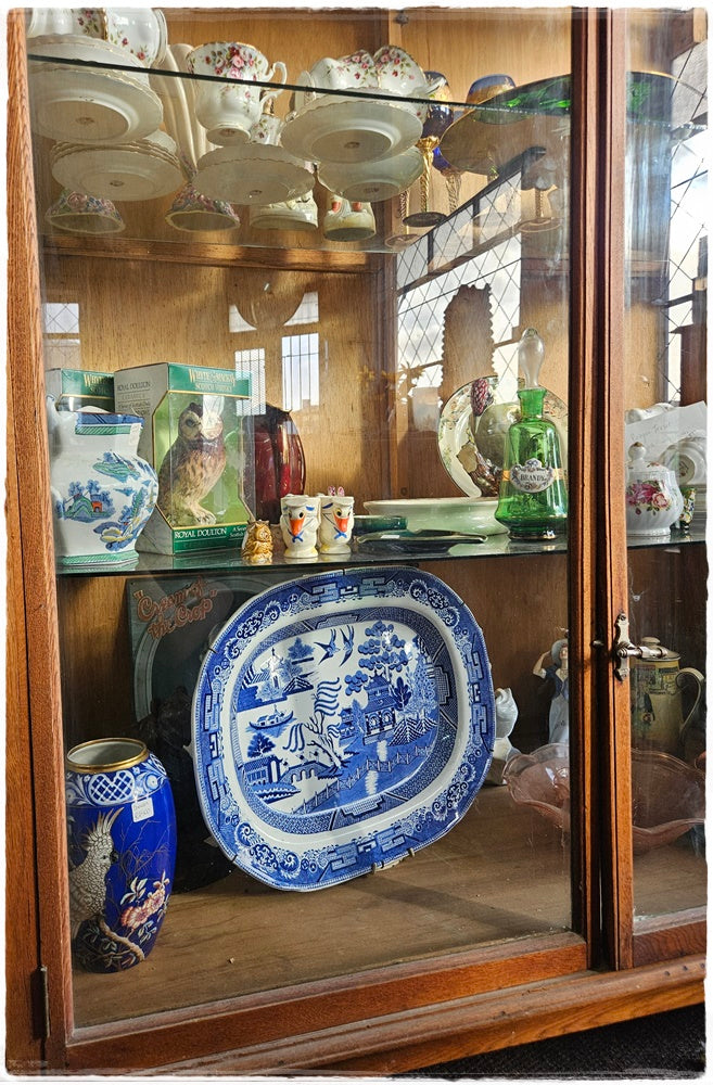 Large Iron Stone China ceramic plate