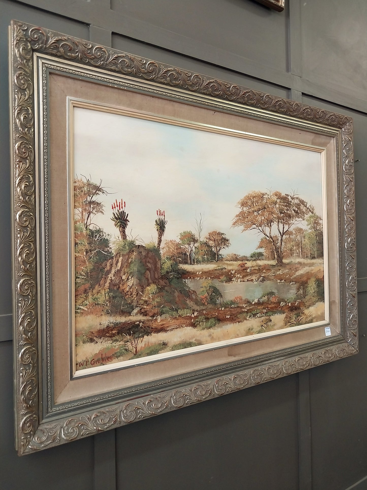 Painting by WP Grobler