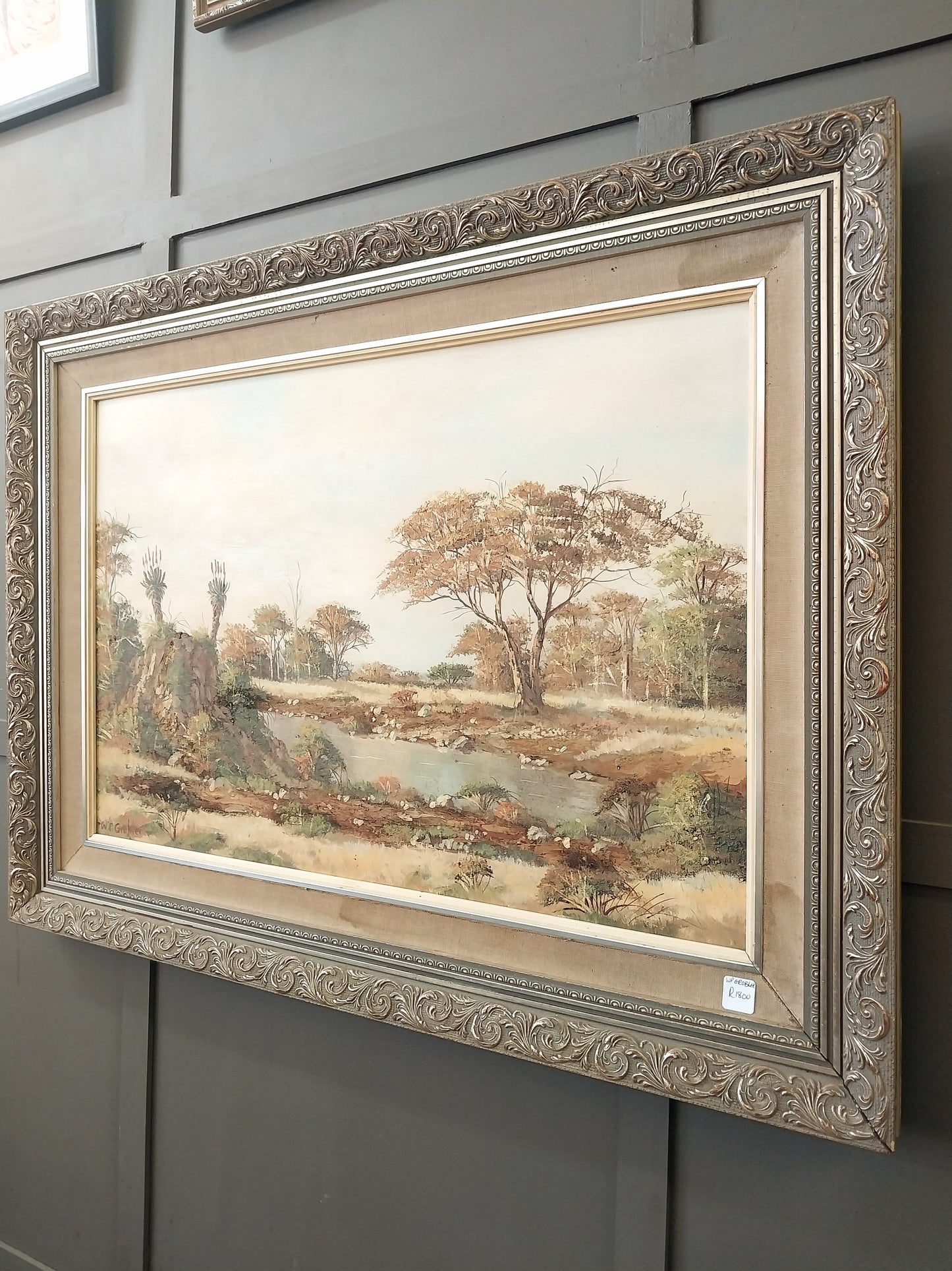 Painting by WP Grobler