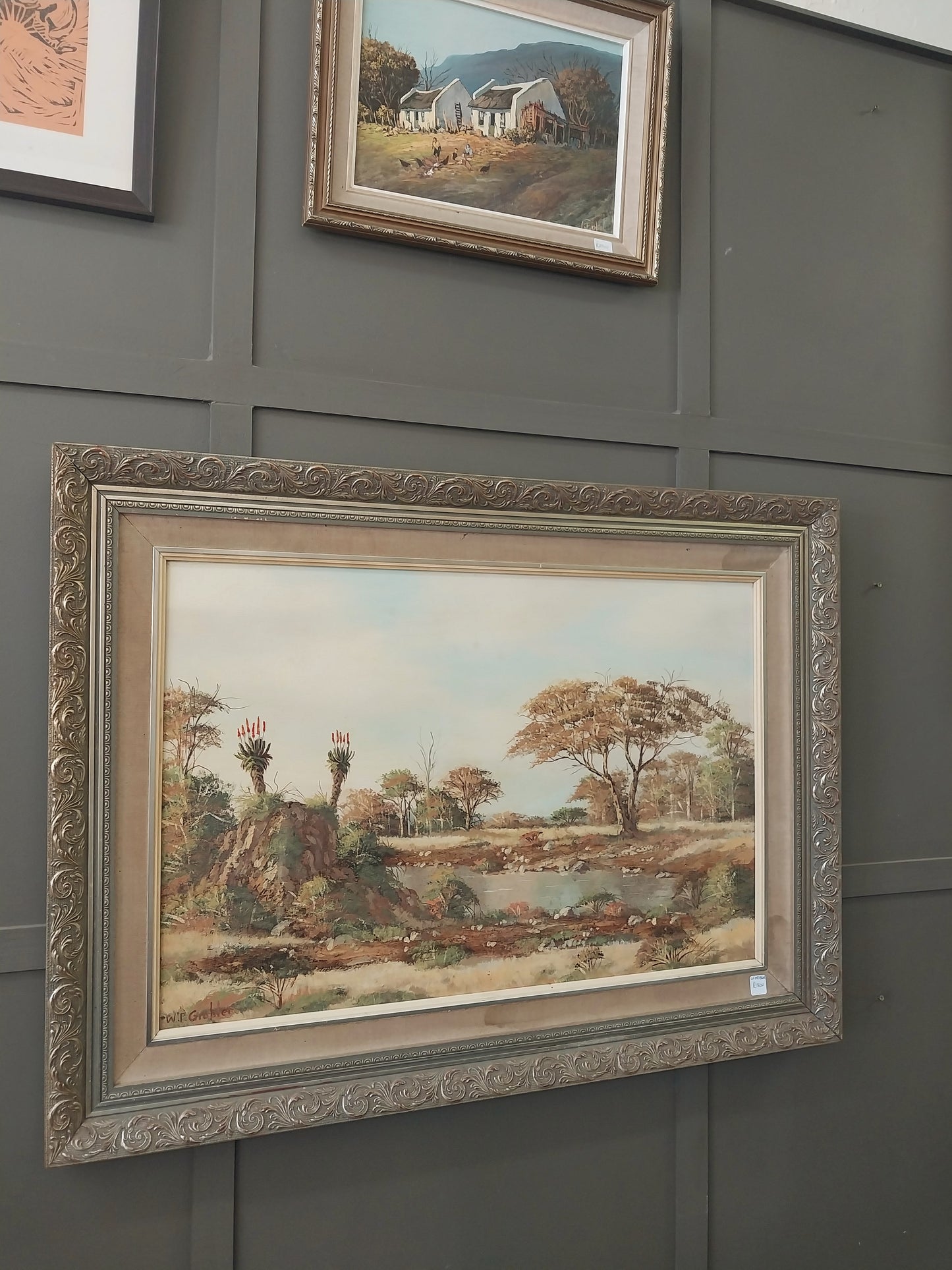 Painting by WP Grobler