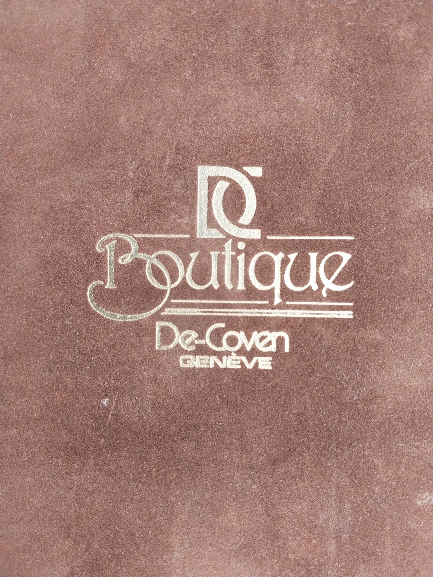 Mid Century watch gift set. De-Coven Geneve