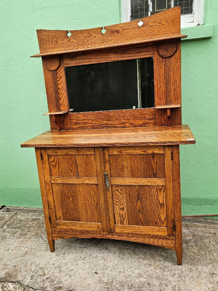 Oak cabinet