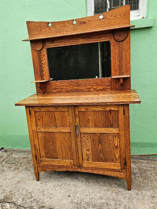 Oak cabinet