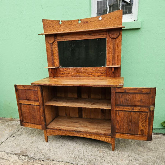 Oak cabinet