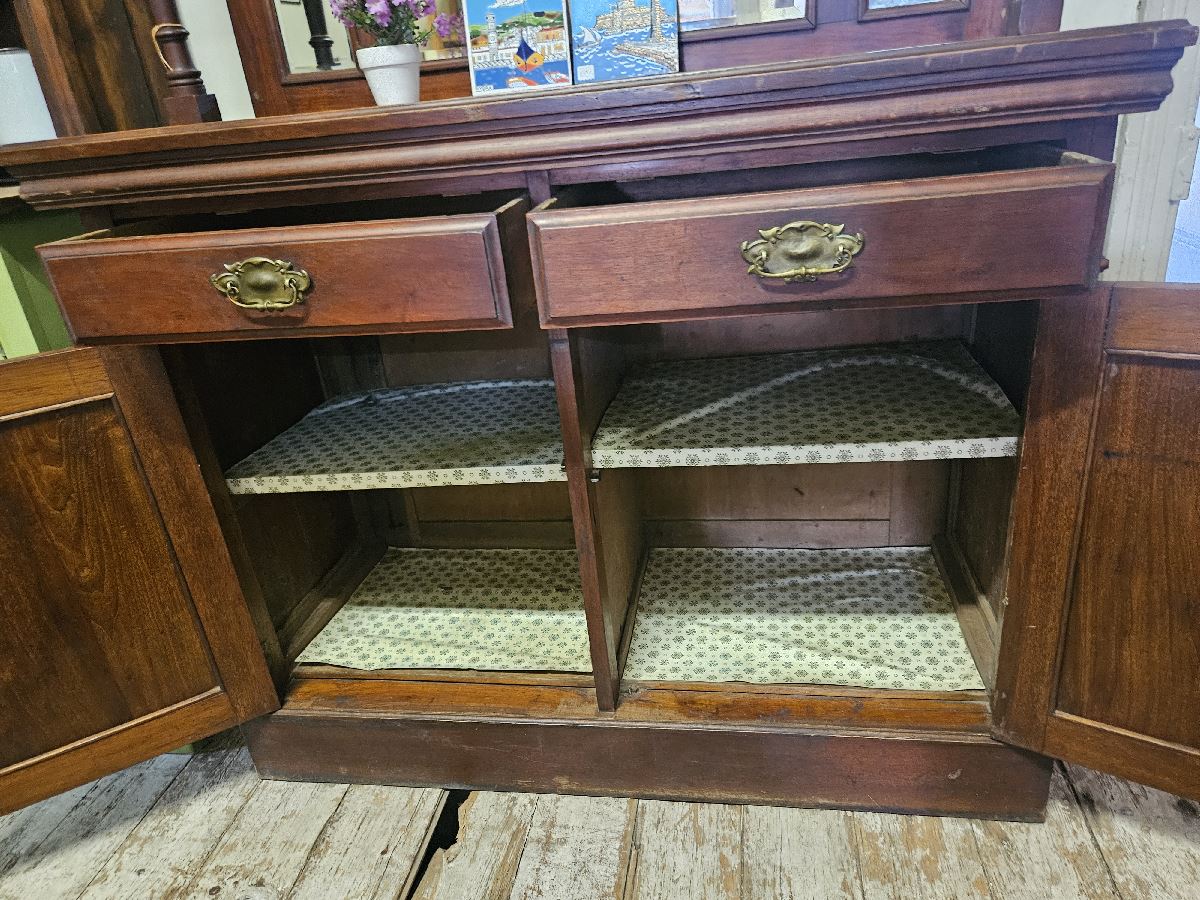 Teak Art Nouveau style sideboard