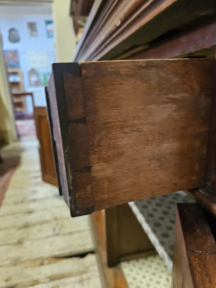 Teak Art Nouveau style sideboard