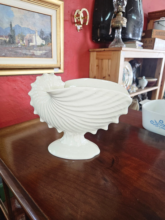 Wedgwood nautilus shell vase
