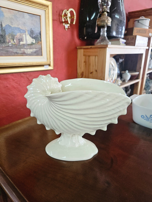 Wedgwood nautilus shell vase