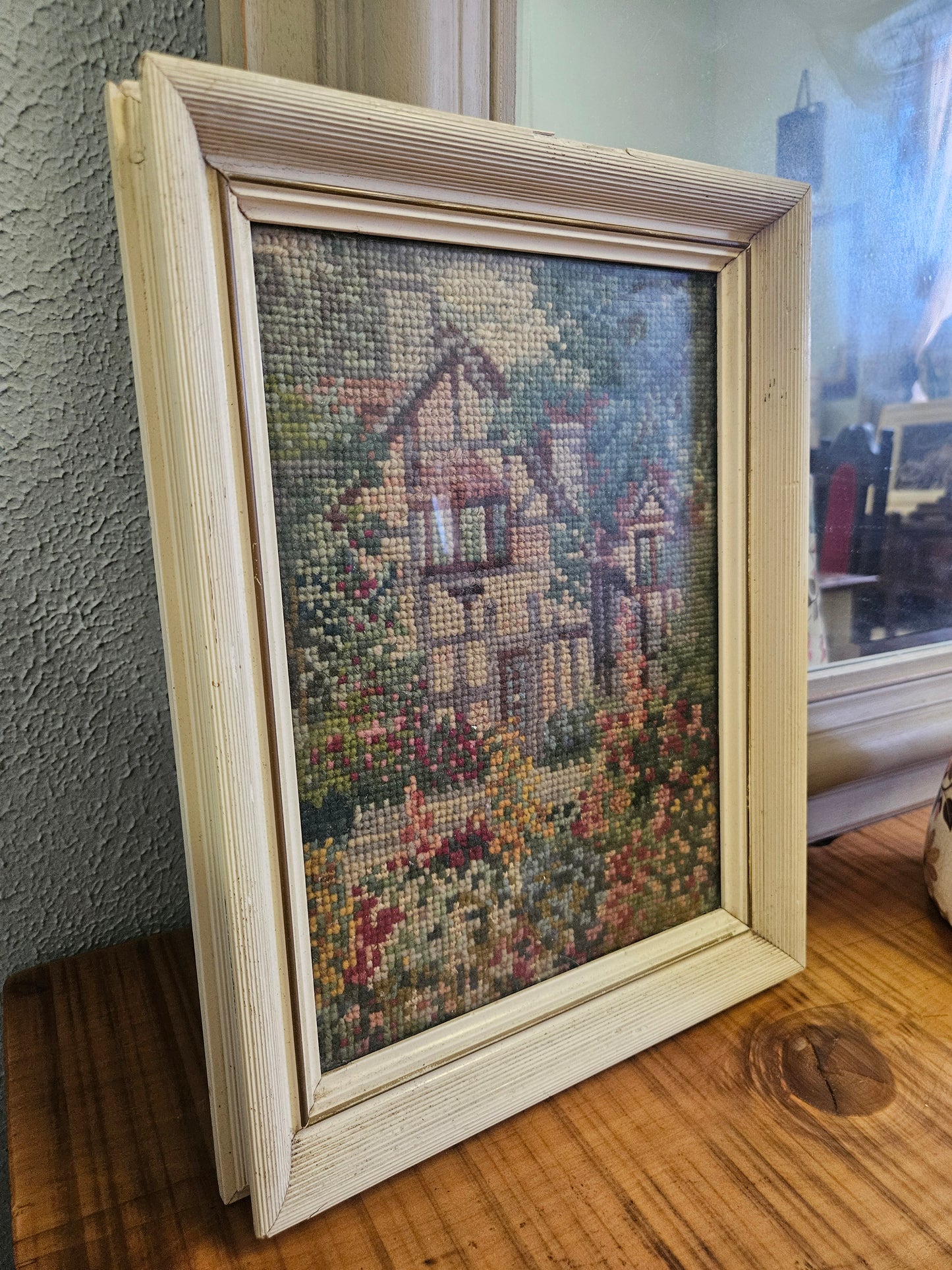 Garden cottage tapestry