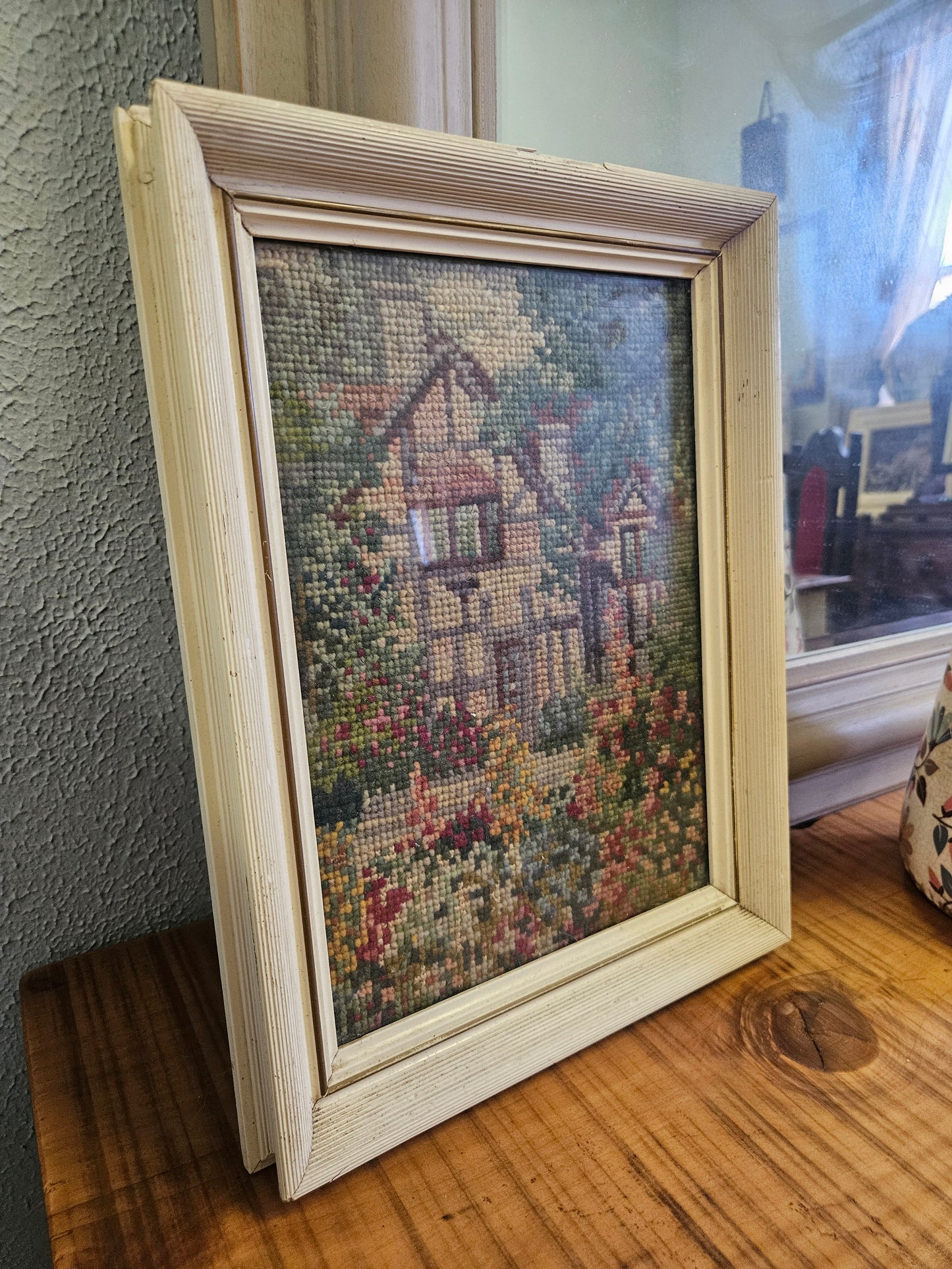Garden cottage tapestry