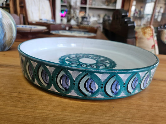 Large flat bowl by The Old Jar Pottery
