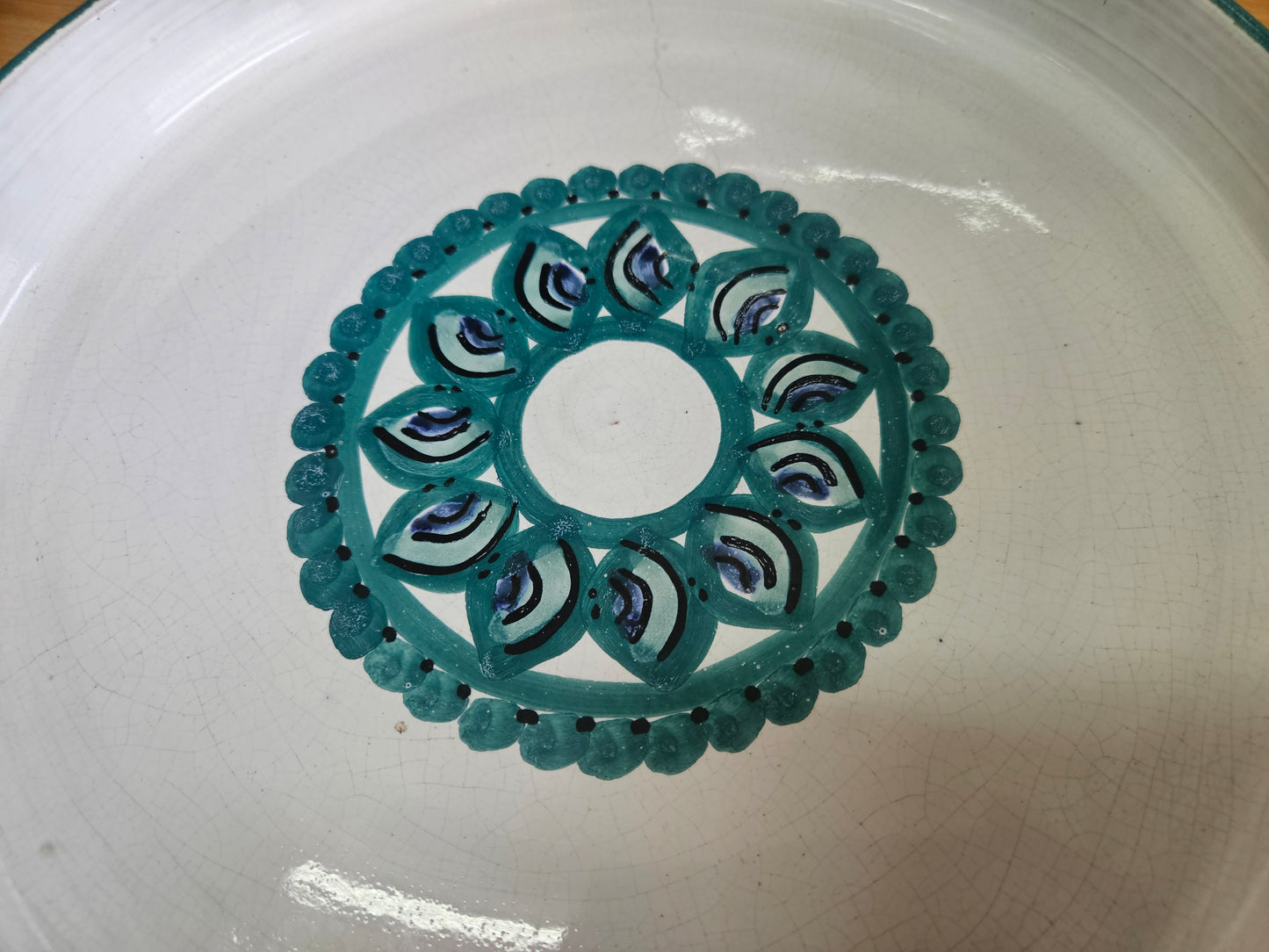 Large flat bowl by The Old Jar Pottery