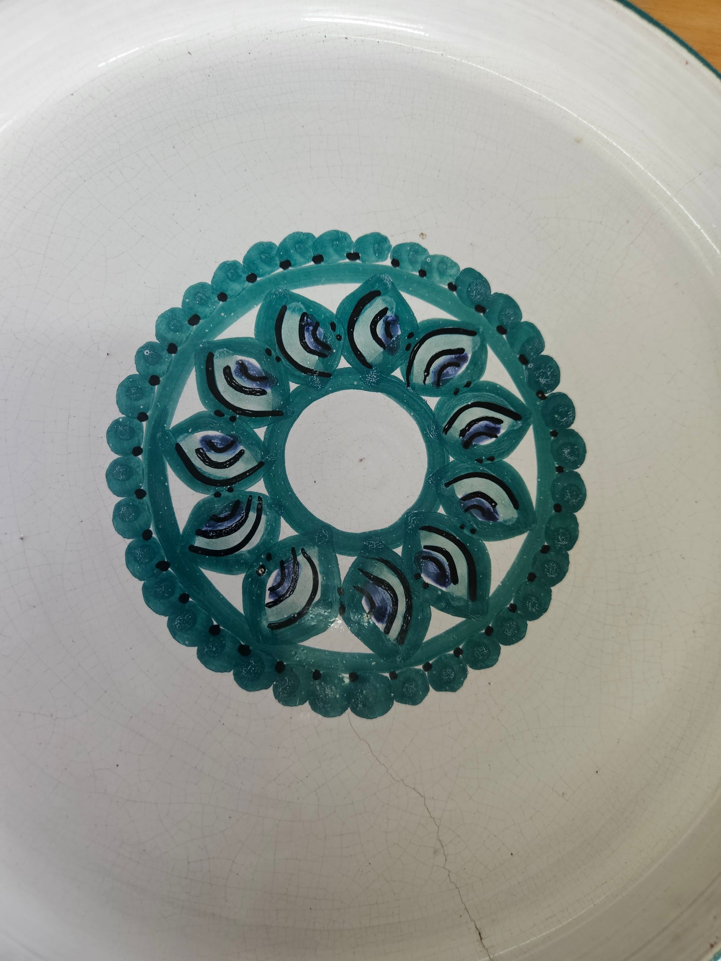 Large flat bowl by The Old Jar Pottery