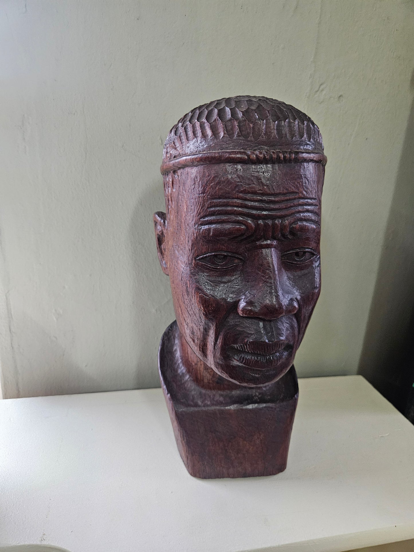 Large carved sculpture