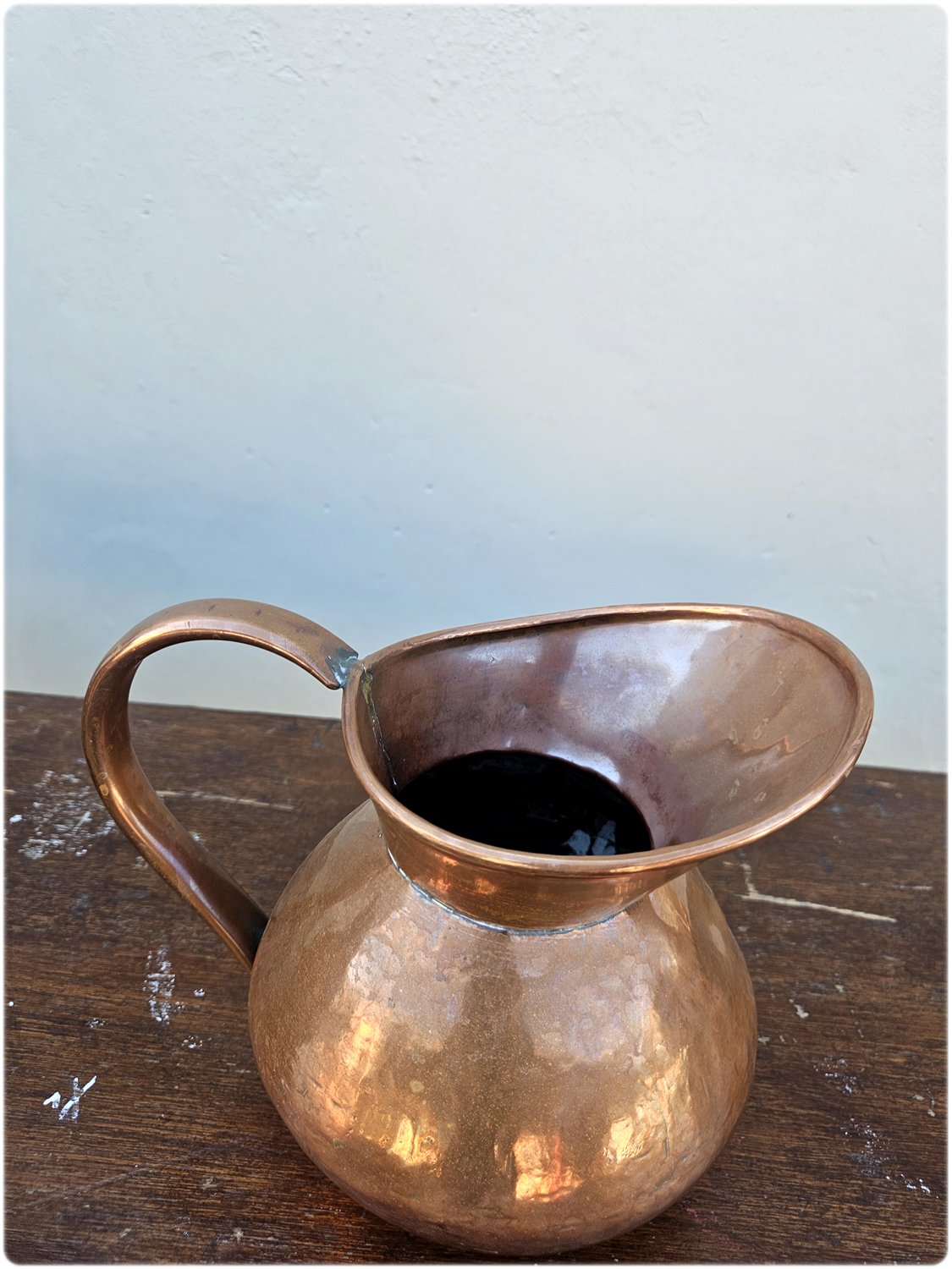 Copper jug