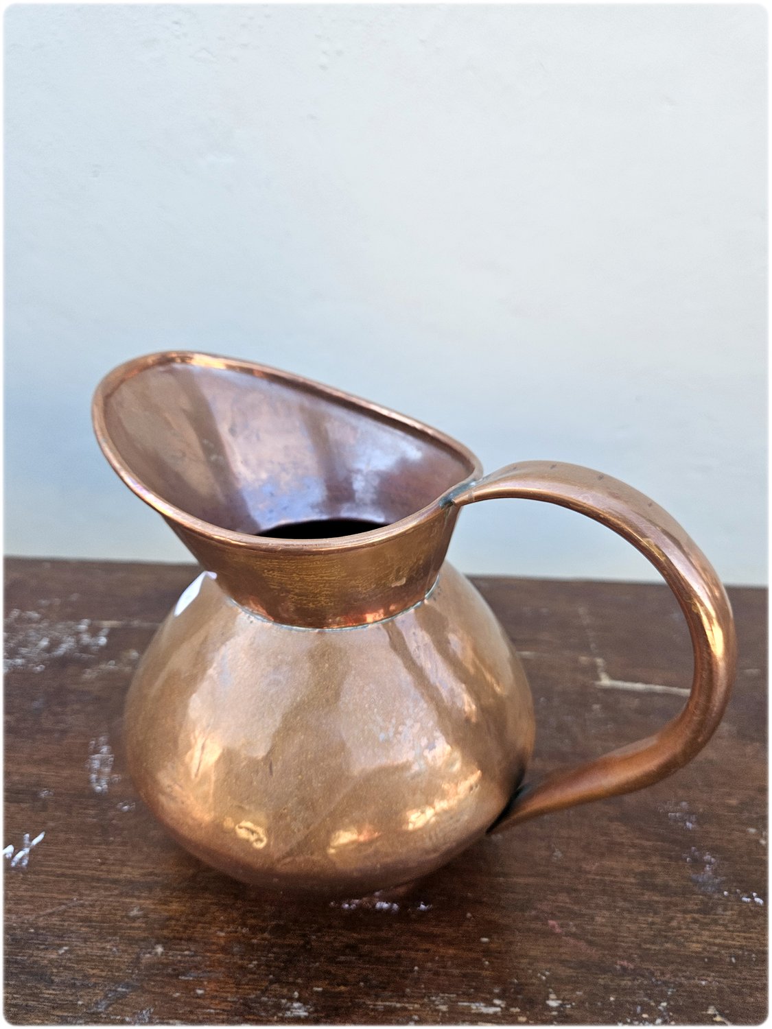 Copper jug