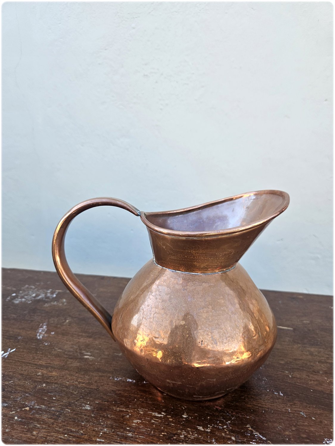 Copper jug