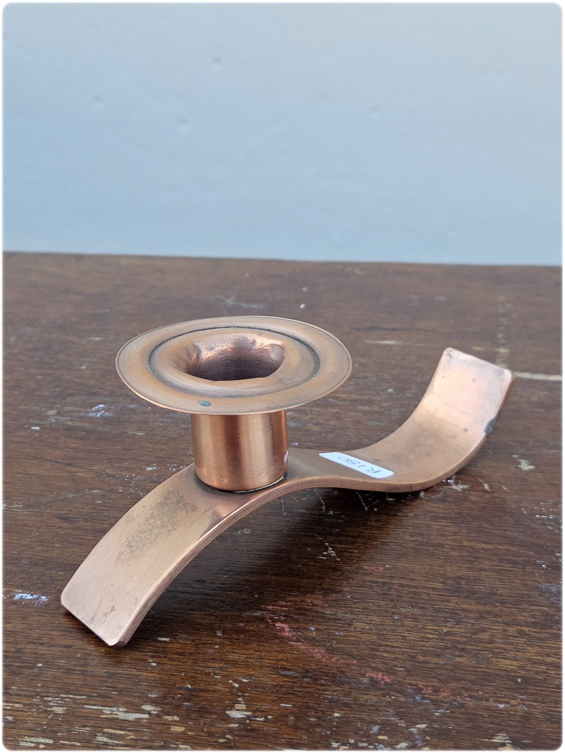 Copper candlestick