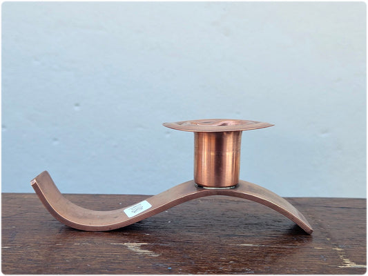 Copper candlestick