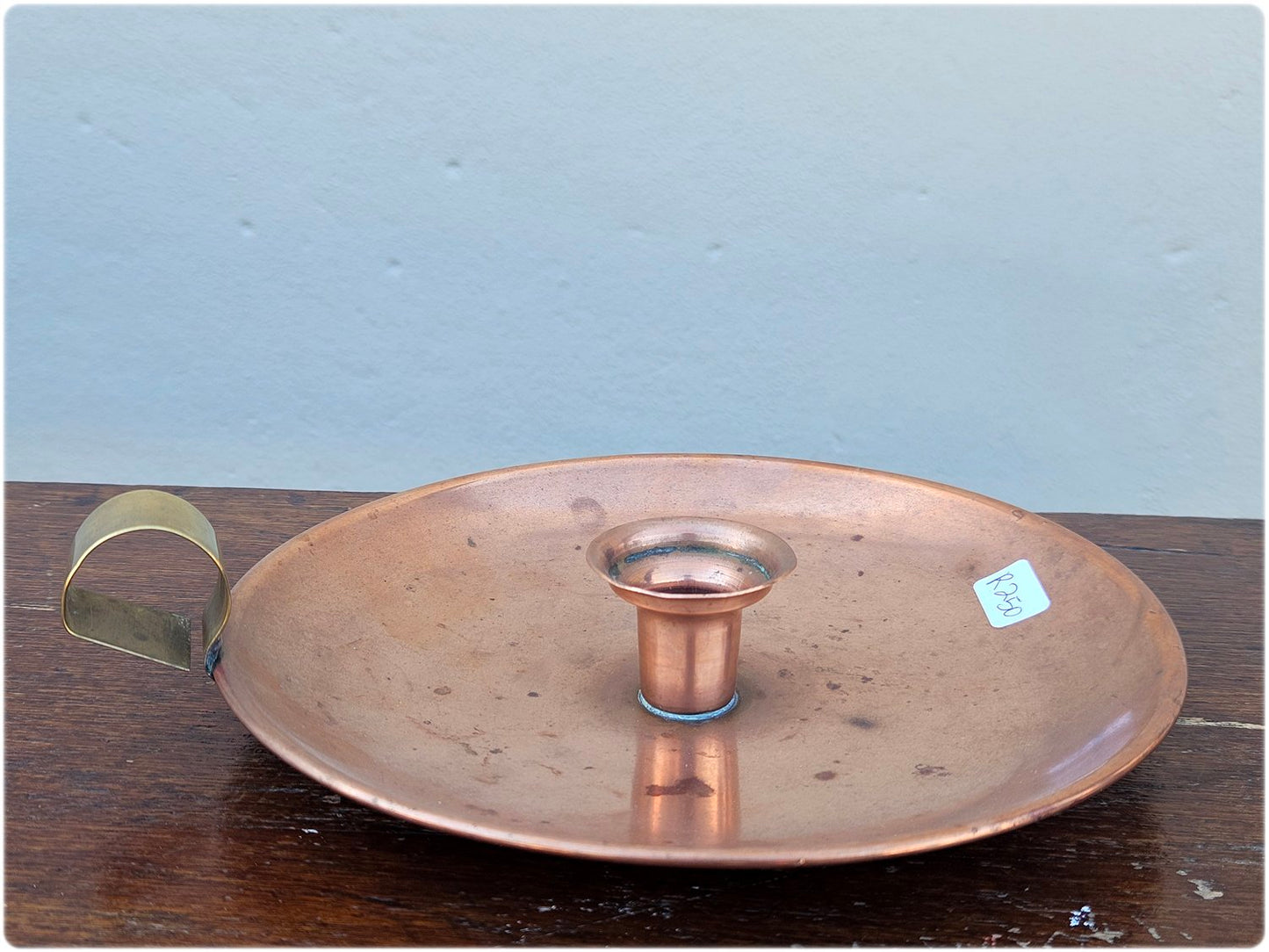Copper candlestick