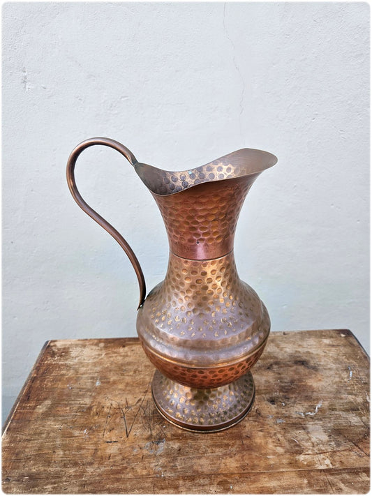 Copper pitcher