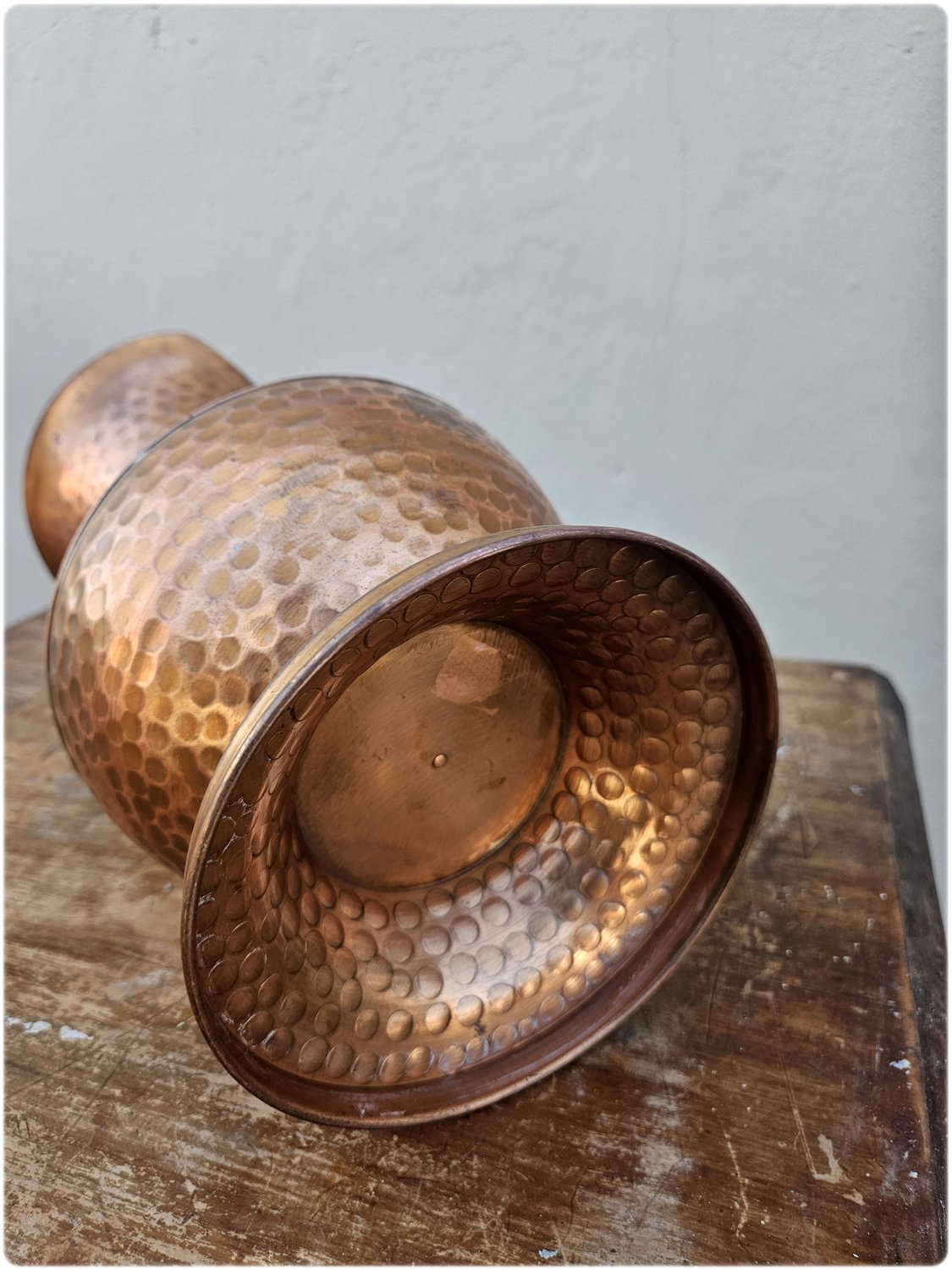 Copper pitcher