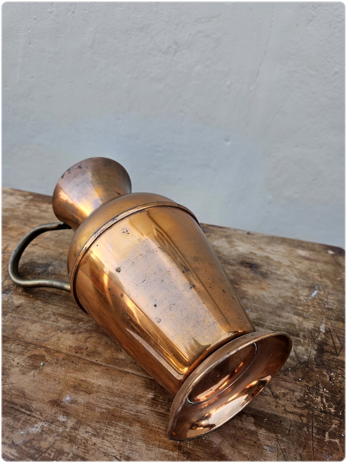 Small copper jug/vase