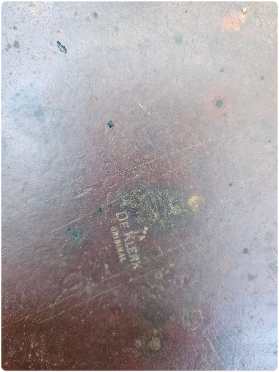 De Klerk copper bowl