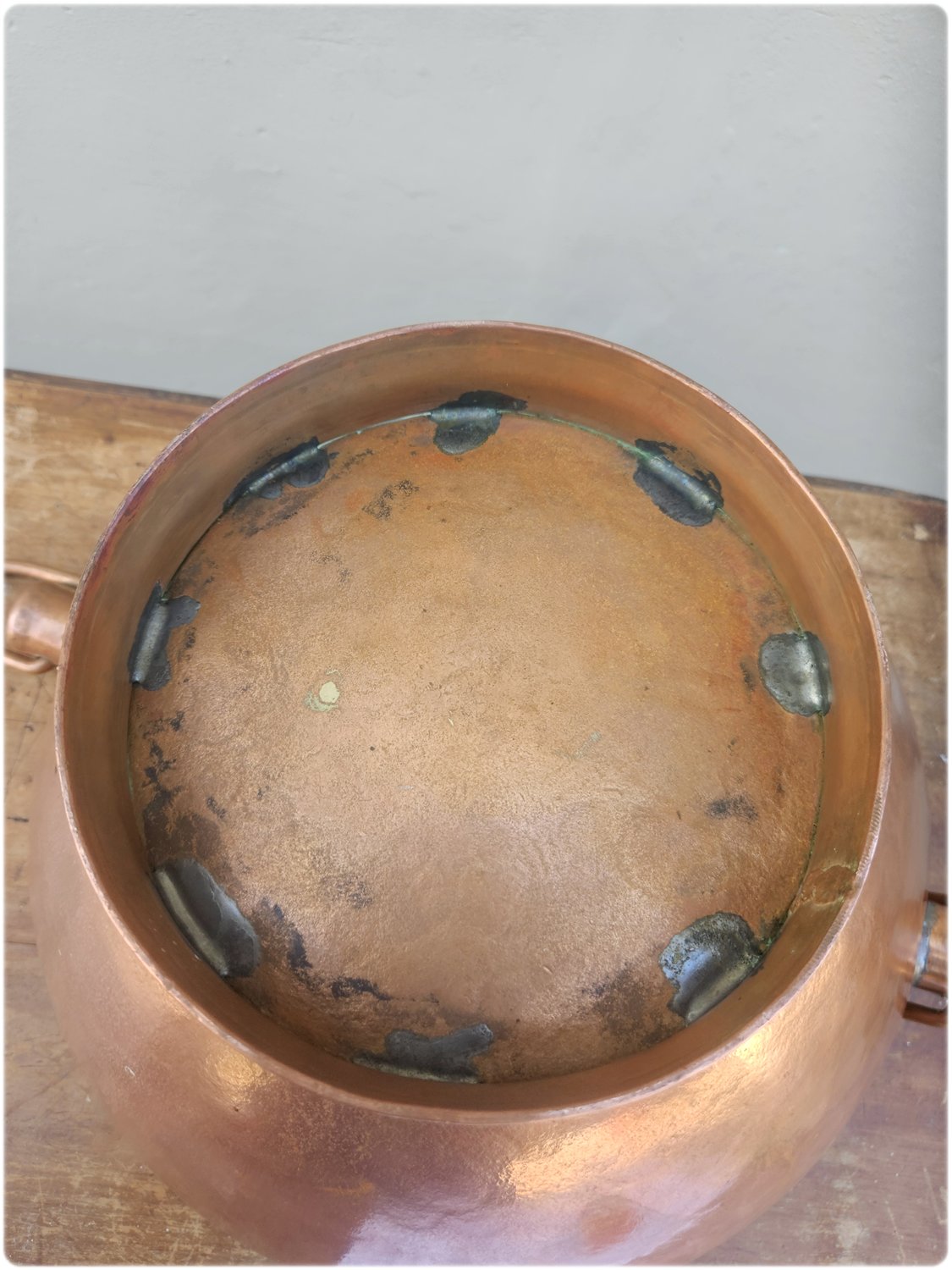 De Klerk copper bowl
