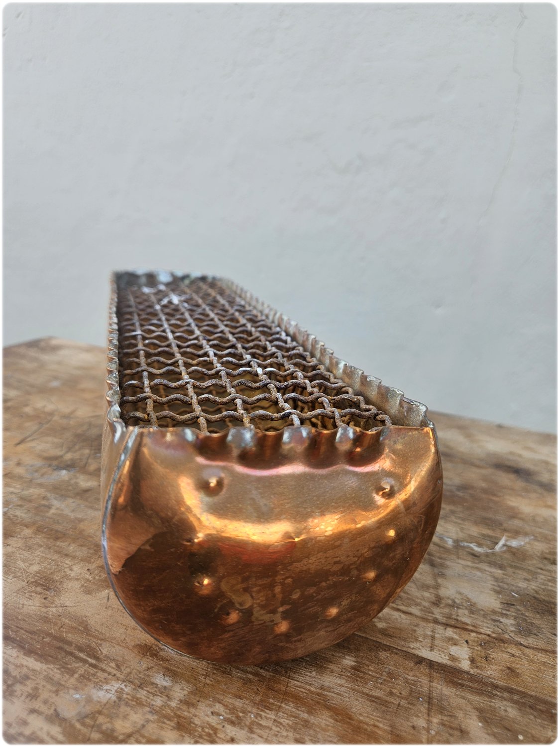 Mid-century copper vase