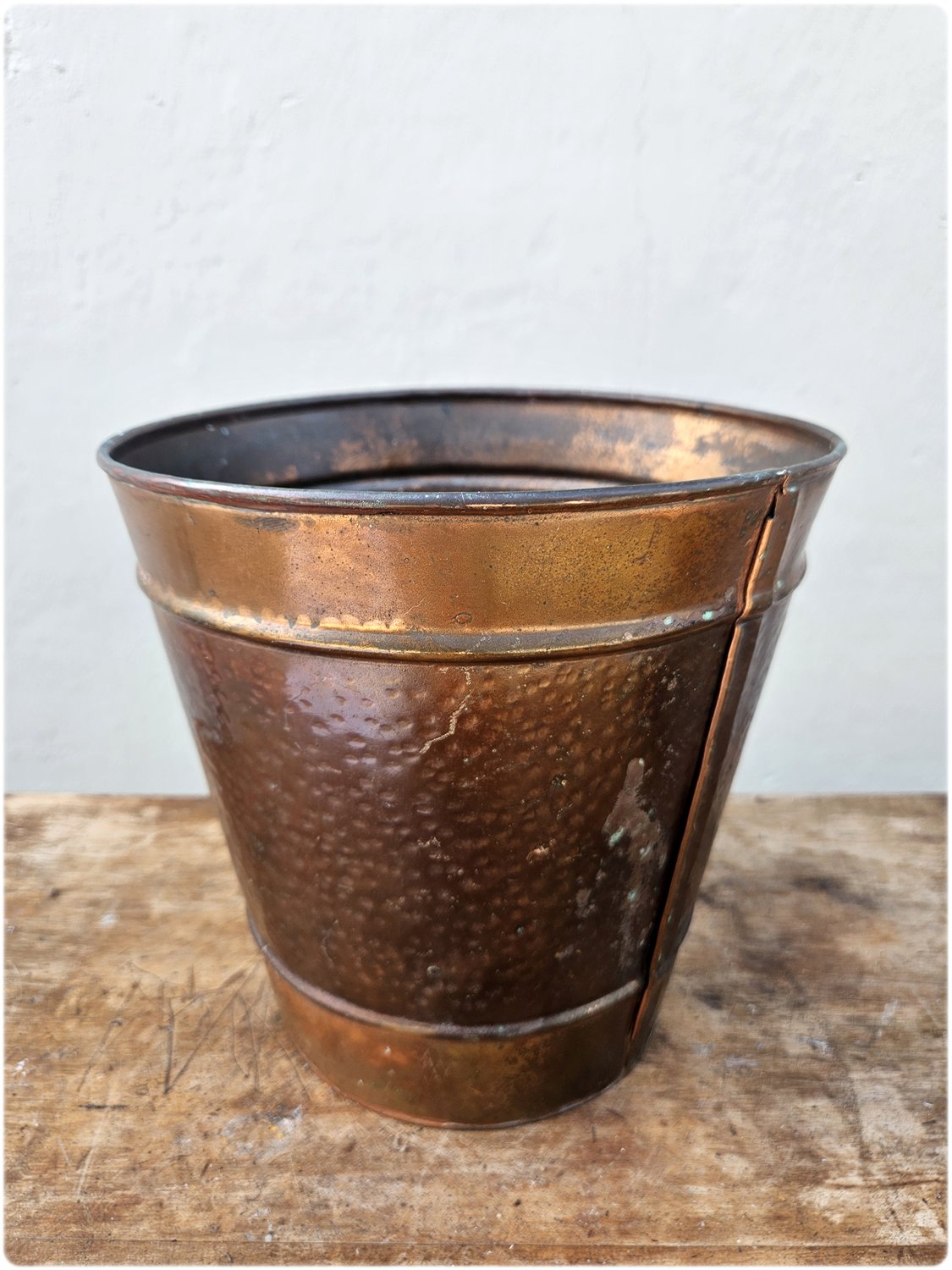 Copper planter