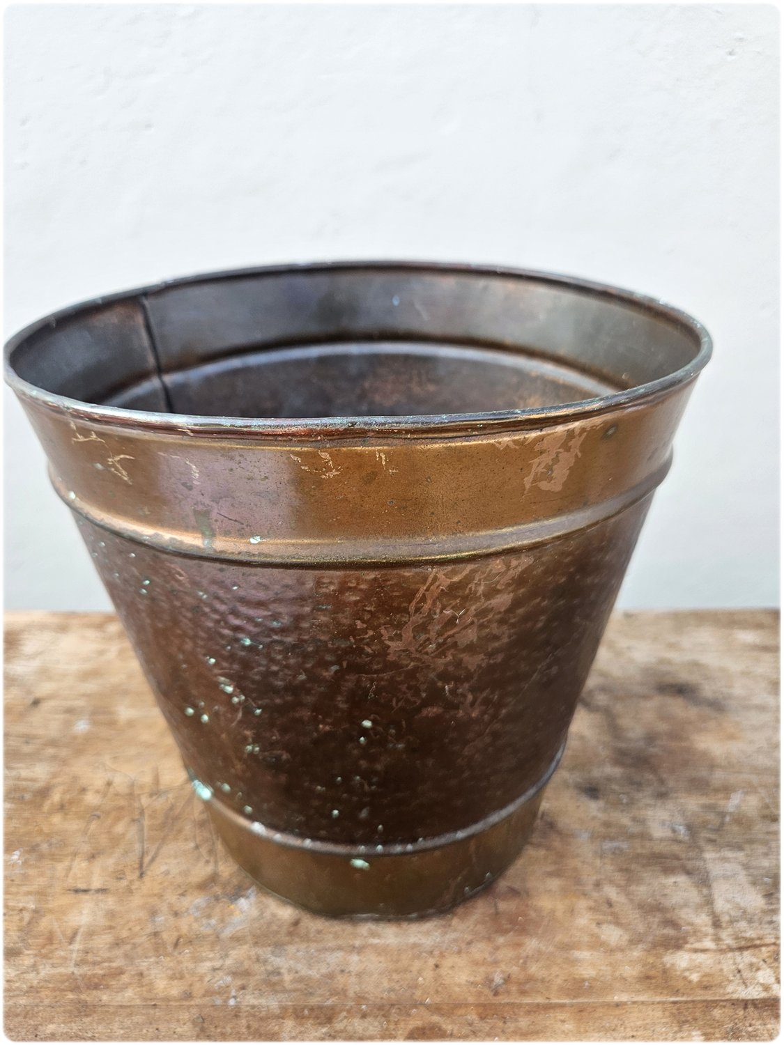 Copper planter