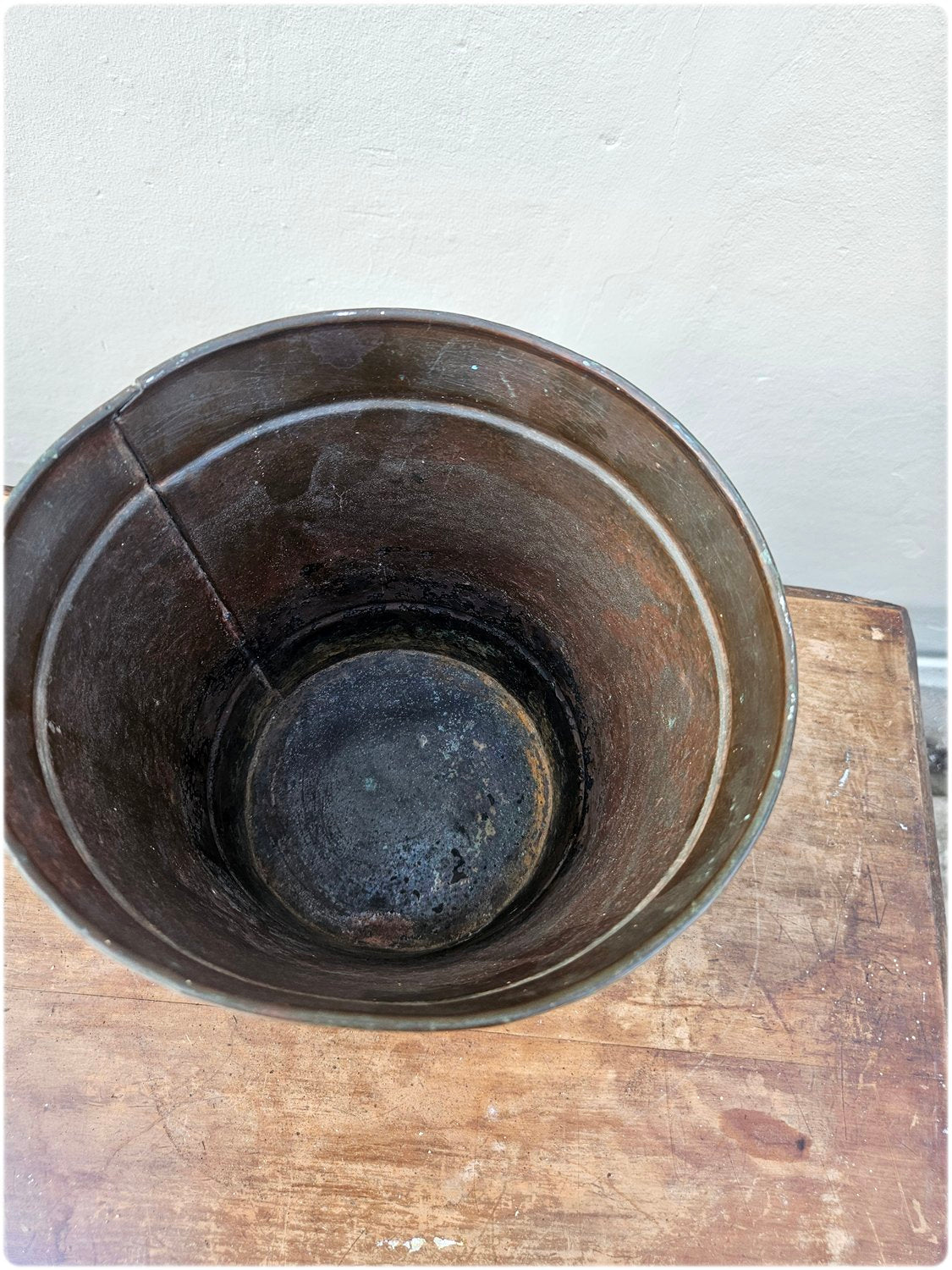 Copper planter