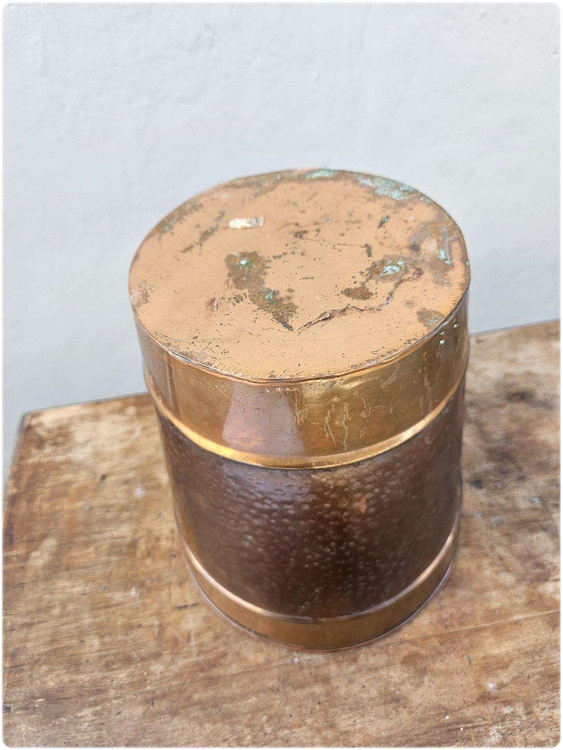 Copper planter