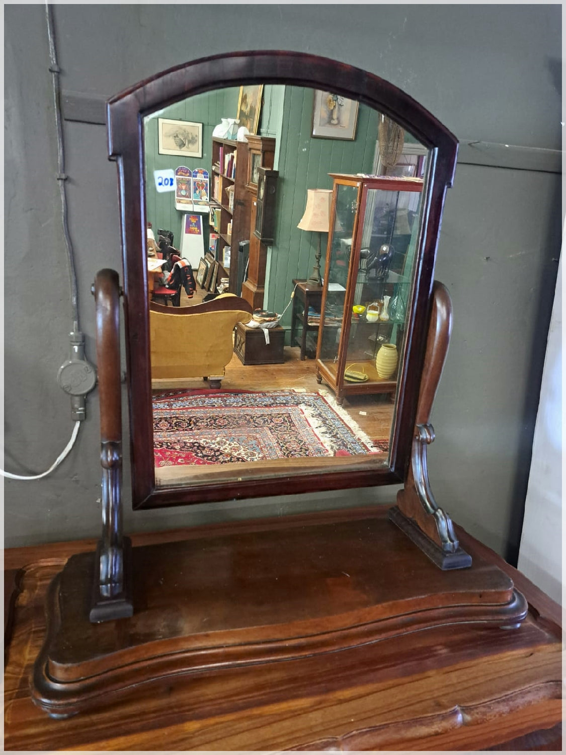 Victorian Shaving Mirror