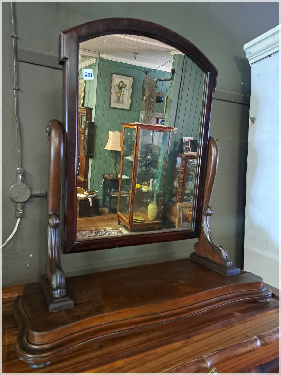 Victorian Shaving Mirror