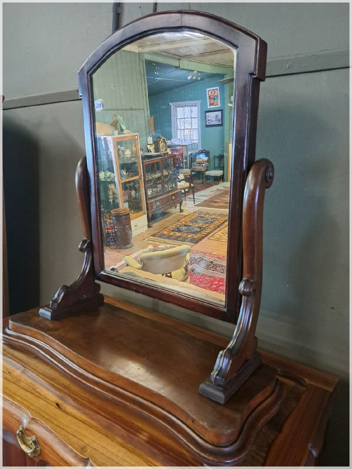 Victorian Shaving Mirror