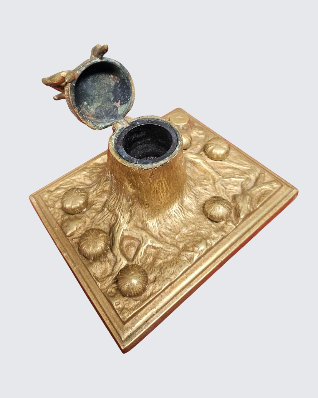 Bronze Goblin inkwell