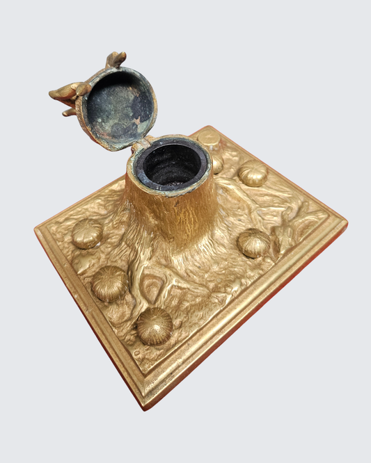 Bronze Goblin inkwell