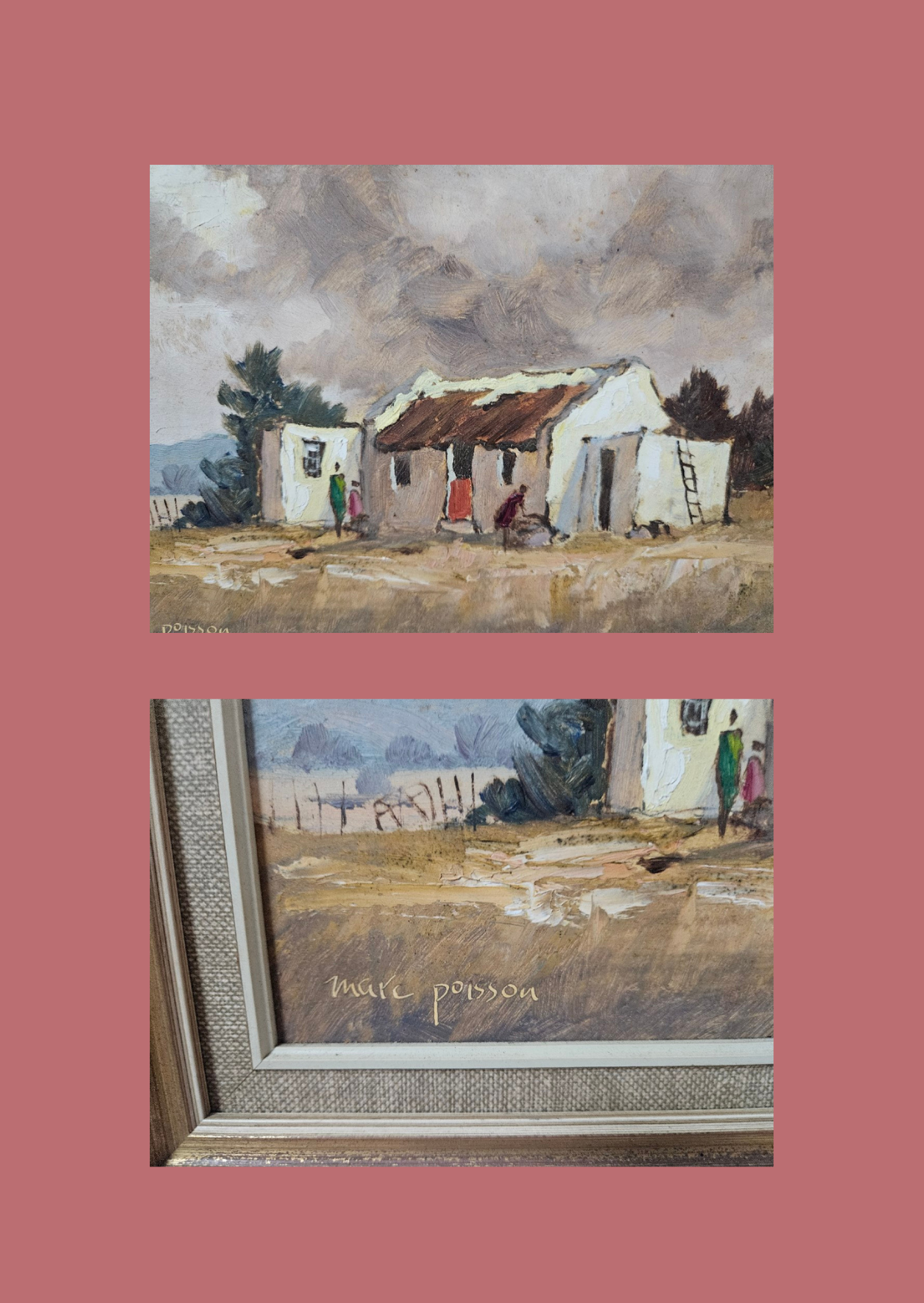 Painting by Marc Poisson