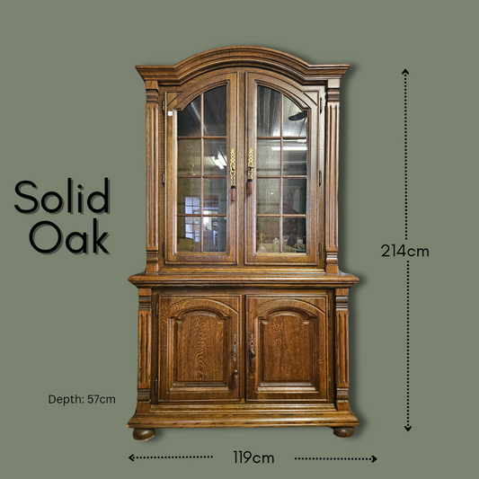 Solid Oak cabinet